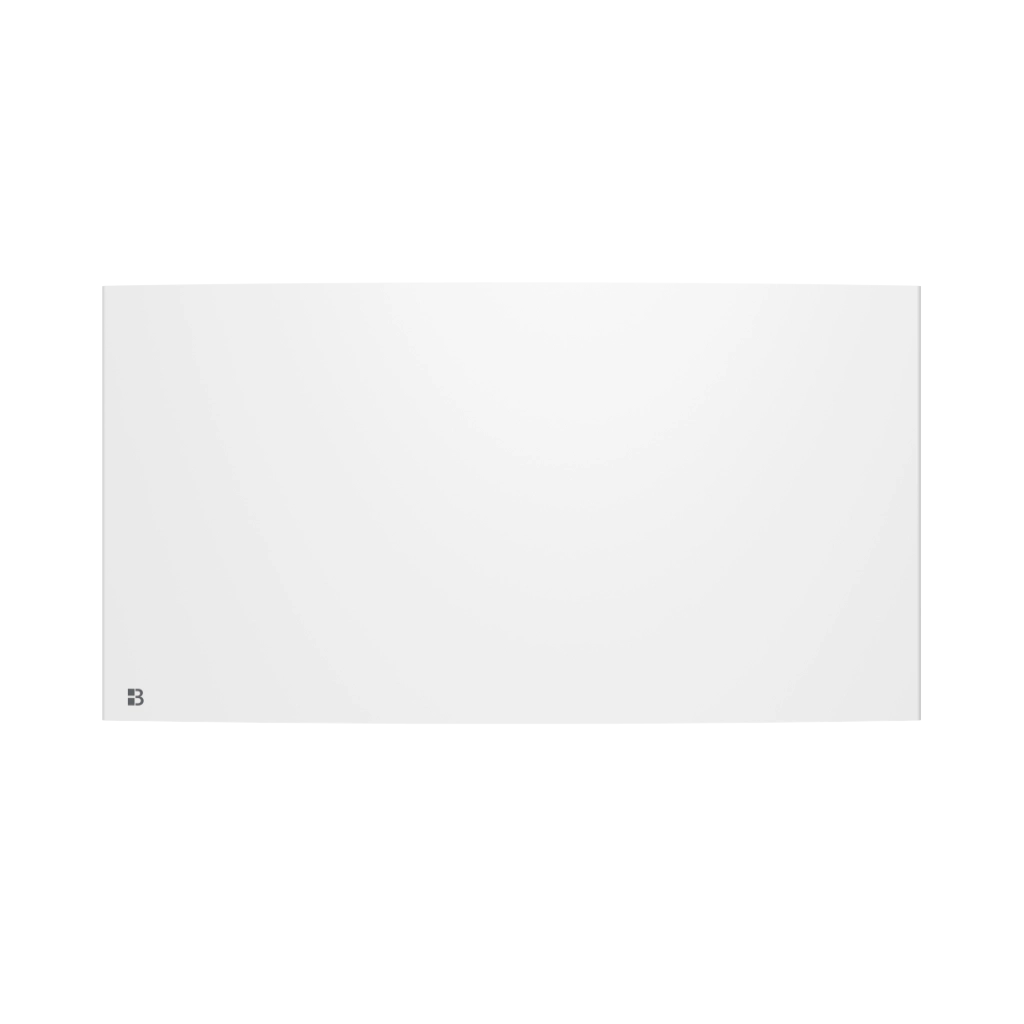 Radiatore elettrico fisso a inerzia secca in ghisa Bestherm BIA 2000W, orizzontale, bianco