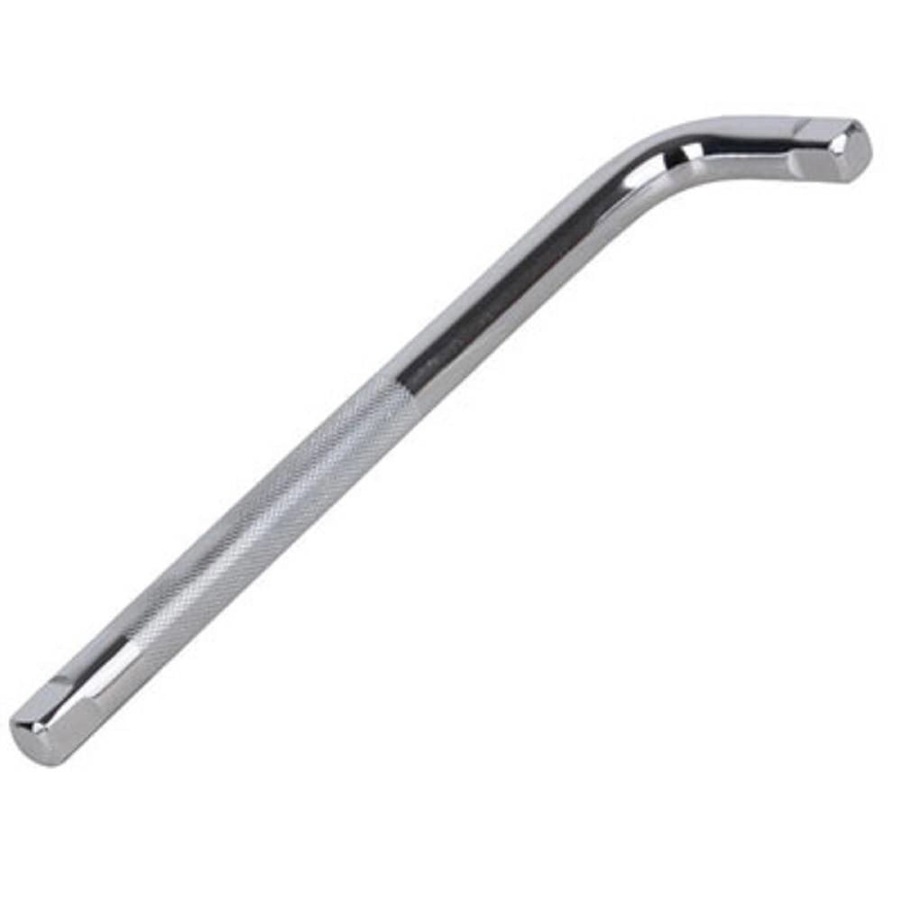Trade Shop - Prolunga Chiave A Bussola Estensione Bussole Curva Attacco 1/2" 30,5 Cm -