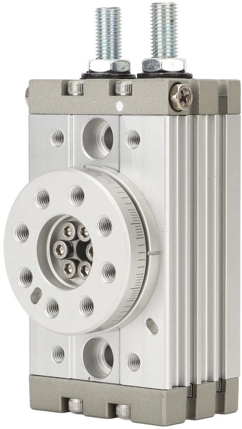 Cilindro in Alluminio Lega Robusta 190 Gradi Regolabile - Impermeabile - Imbottito - Anello Magnetico Integrato - Doppio Funzionamento - Cilindro Pneumatico