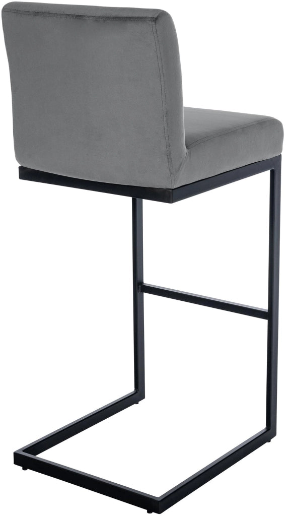 Sgabello da bar Hopewell velluto B 1