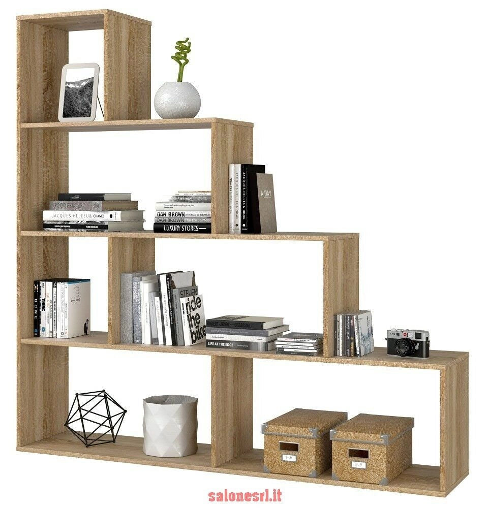 KIT LIBRERIA KLUM CM.145X29X145H ROVERE