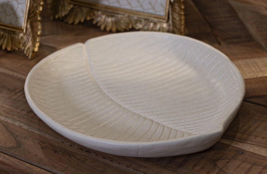 Svuotatasche Stons 33x4x29 cm in Resina Crema