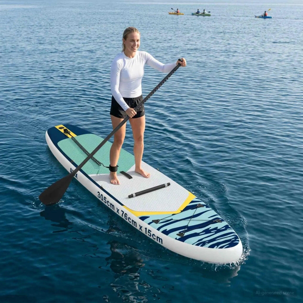 SUP Board con Seggiolino 2-in-1 APEX 305 x 76 x 15 cm Blu per 42039129