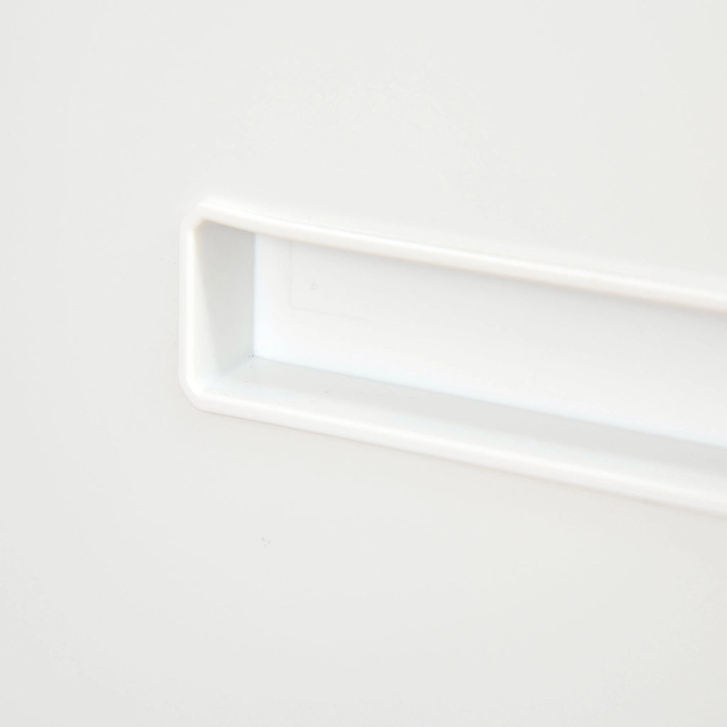 Cassettiera Scrivania con Ruote ¨C zephmum ¨C 39x48x67cm Bianco Acciaio