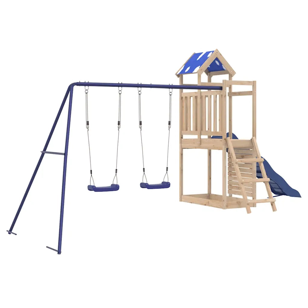 Set da Gioco da Esterno in Legno Massello di Pino 3279145