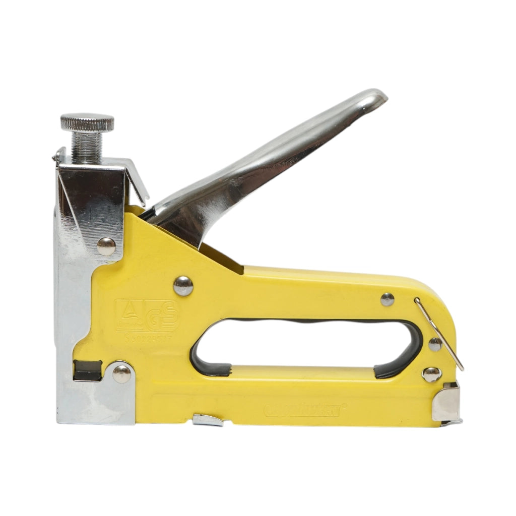 Cucitrice manuale regolabile per tappezzeria, punti metallici da 4-14 mm, set da 100 punti metallici 0,7x8 mm incluso Crownman