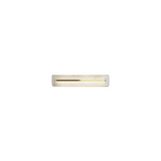 Maytoni Applique moderna Albatre 1 luce LED integrato ottone metallo vetro alabastro