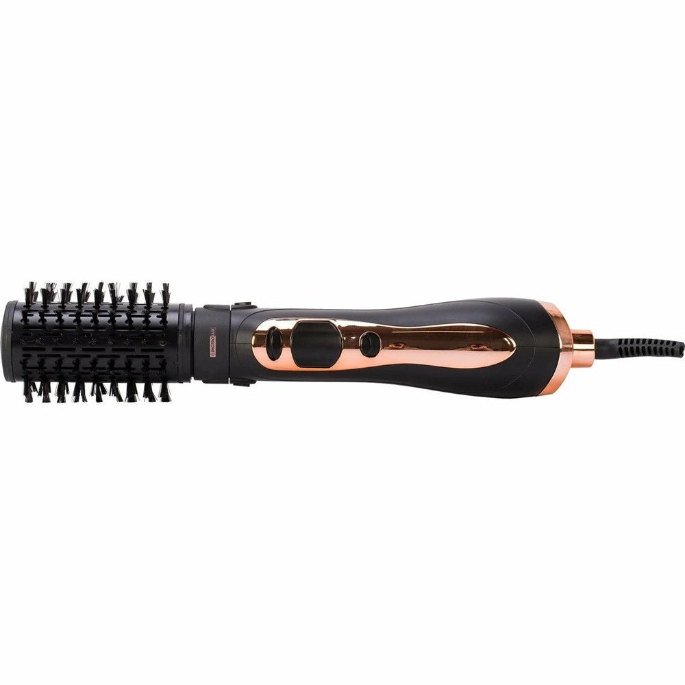 Trade Shop - Spazzola Capelli Rotante Ad Aria Calda 1000 Watt In Ceramica 2 Velocità 3 Temperature -