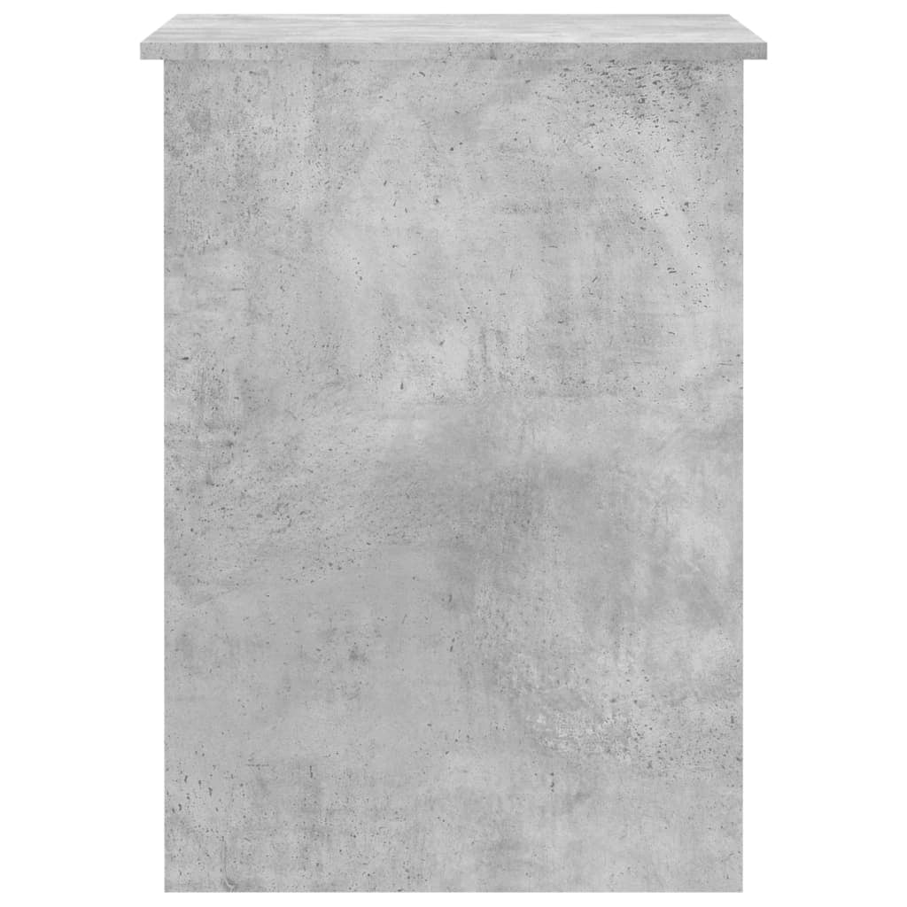Scrivania tavolo postazione di lavoro mobile per computer studio 100 x 55 x 75 cm legno ingegnerizzato grigio 02_0023829