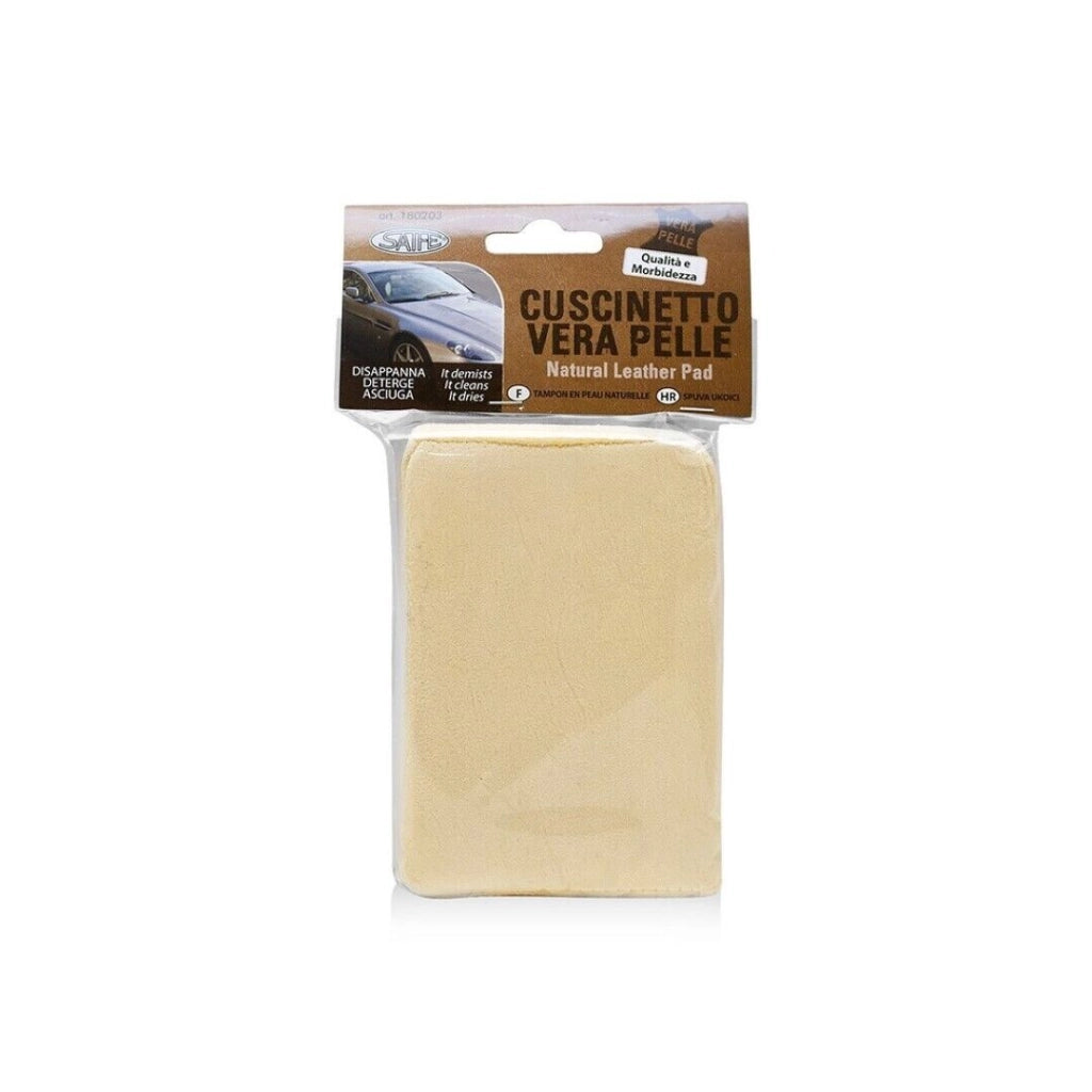 Cuscinetto Puliscitutto Pelle Naturale Auto Set 5 Pezzi - Rhutten