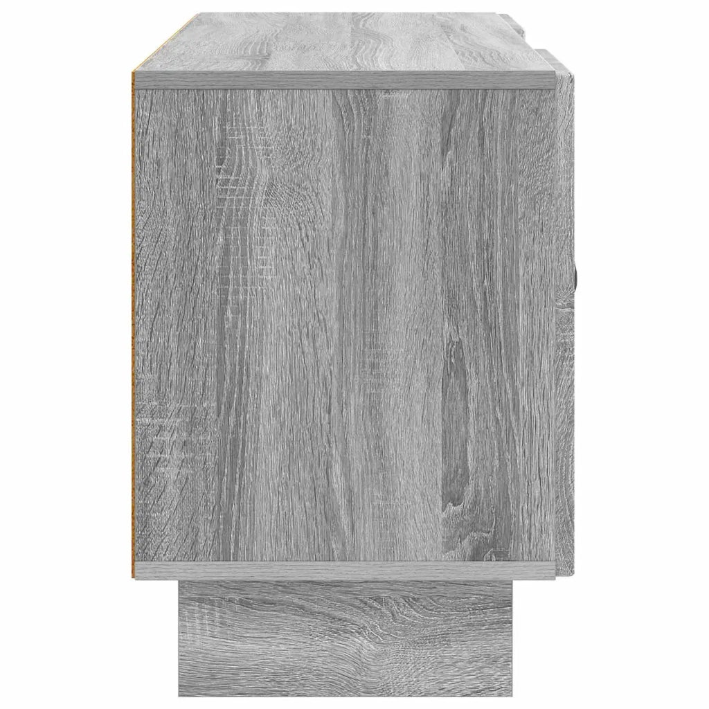 Mobile TV 102 x 34,5 x 50 cm Sonoma grigio Legno ingegnerizzato