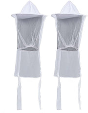 Cappello di protezione per insetti - Ademend Gaas - 2 pezzi - Ideale per pescatori/cacciatori/turisti - Perfetto per campeggiatori - Cappello per apicoltori
