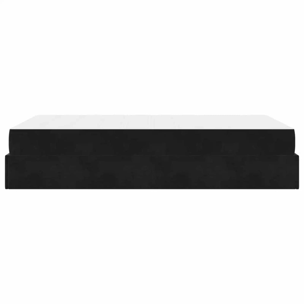 Struttura letto con materasso 2 pcs Nero Velluto 3399560