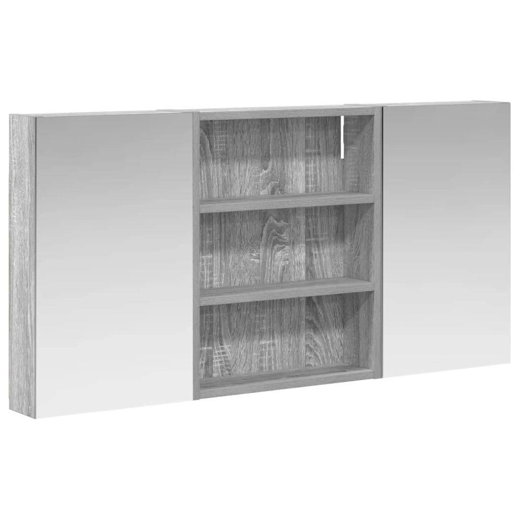 Set di Armadi da Bagno con lo scaffale 3 pcs 100 x 10,5 x 50 cm 3403685