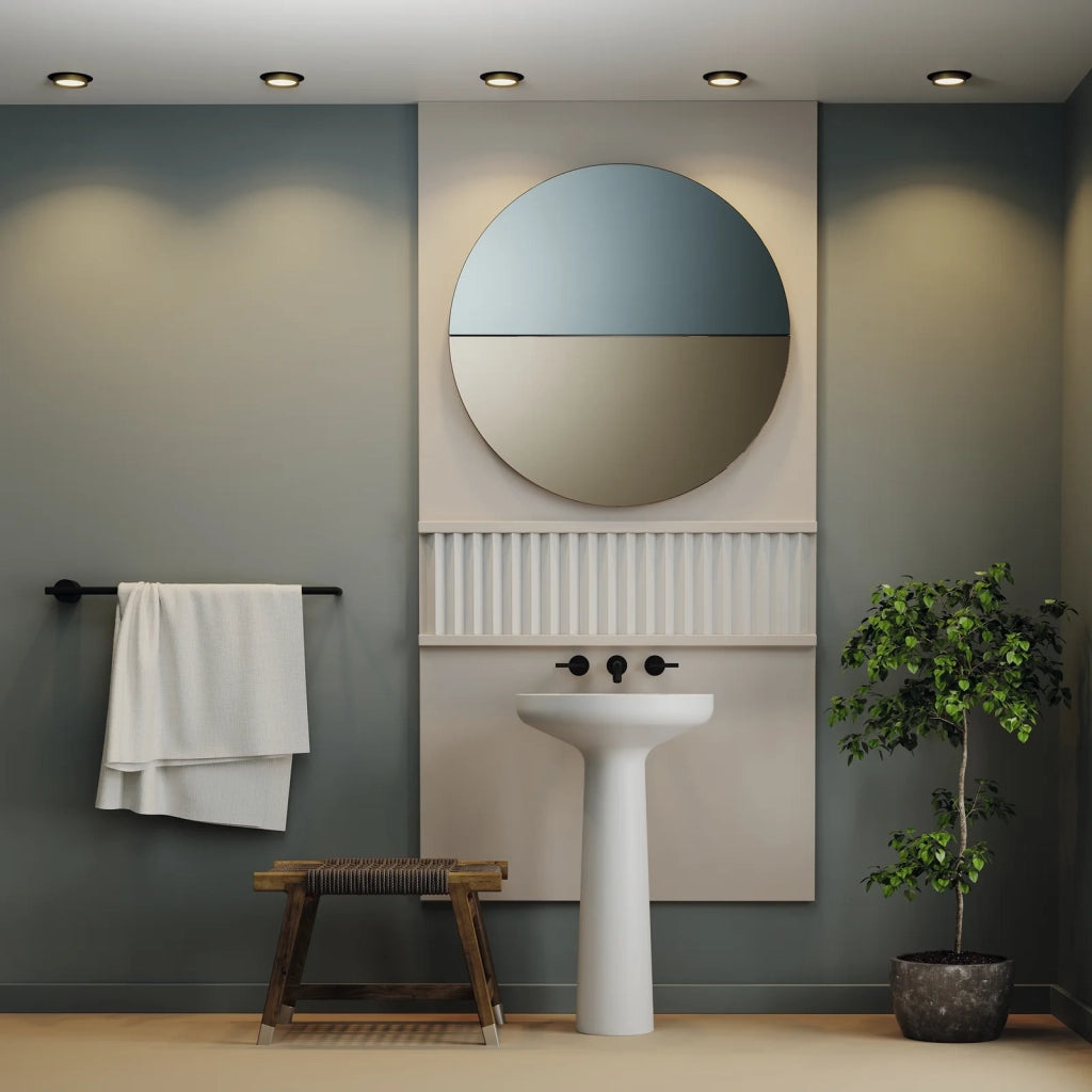 Maytoni Lampada da Incasso Hoop 1 luce GX53 nero metallo alluminio