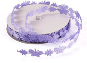 Tessuto per cucito e ricamo - 40 Metri - Trama Vlinder - Lint Polyester - 13/15 mm - Per cucito e ricamo - Sostenibile Facile da lavorare - Trama per cucito