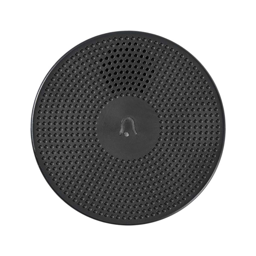 Campanello per Porte Senza Fili USB per Video Campanello Frequenza 433 Mhz Nero Nedis