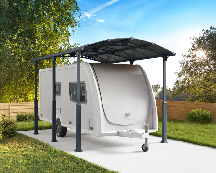 Canopia Alpine Alto RV Carport  in Alluminio 3.6 X 5 m