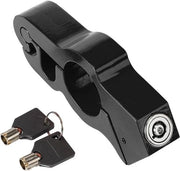Stuurslot in alluminio leggero - dispositivo di sicurezza contro la furto per motori - nero.