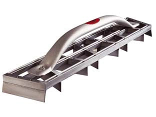 RABOT SUPERLEGGERO IN ALLUMINIO PER CARTONGESSO ART.608  cm.45,5x8,5    PAVAN