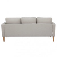 Divano 3 Posti Ramsey 180x73x82 h cm in Tessuto Beige