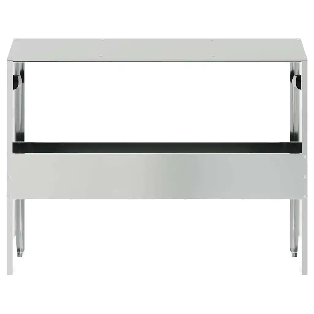 Abbeveratoio per bestiame Argento 79 x 35 x 62 cm CFW8615098