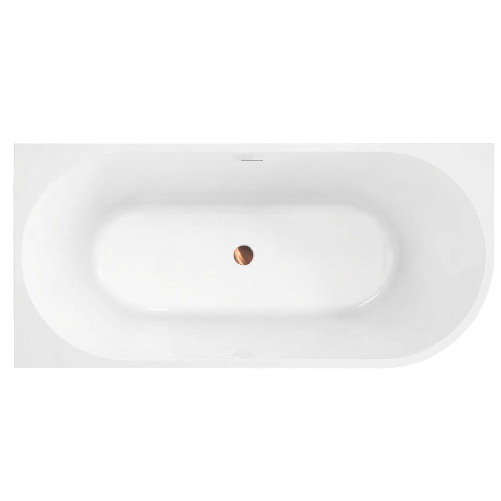 Vasca Bagno Sydney Bellanto Bellanto Sinistra 170cm Copritappo oro spazzolato