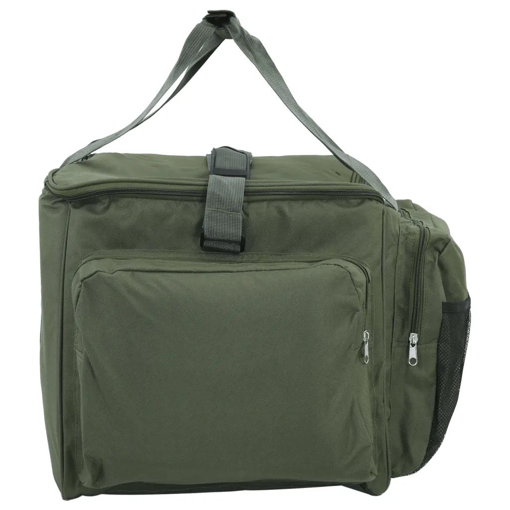 Borsa da Pesca Impermeabile Verde Scuro in Tessuto Oxford CFW4078208