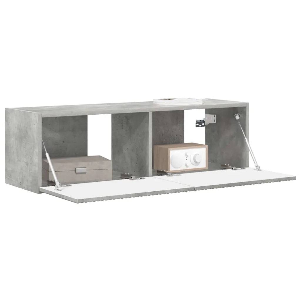 Mobile TV da parete-Mobile TV a Muro-Credenza TV Calcestruzzo 60 x 31 x 29.5 cm 773933