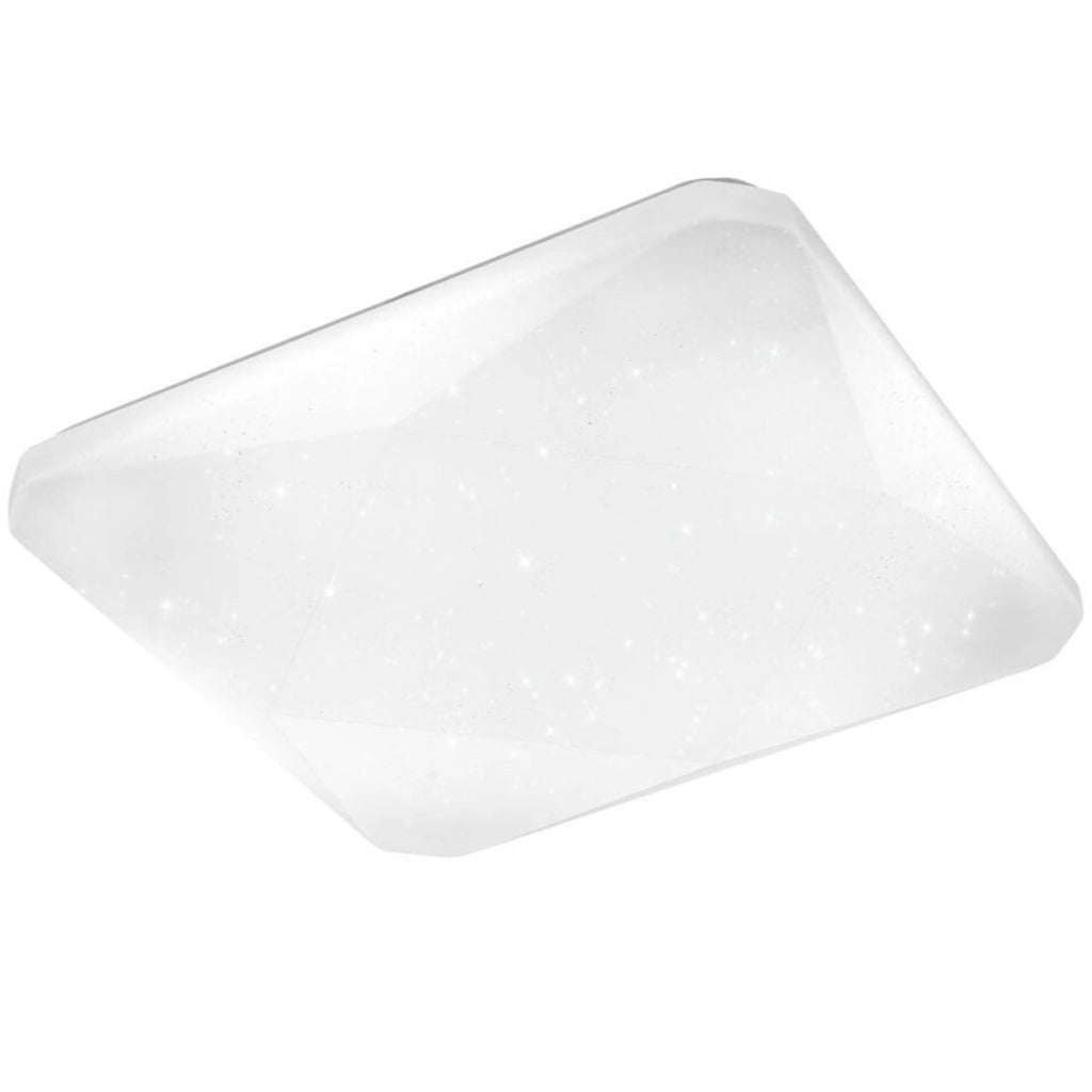 Plafoniera LED Polux Kastor quadrata bianca 36W 4000K