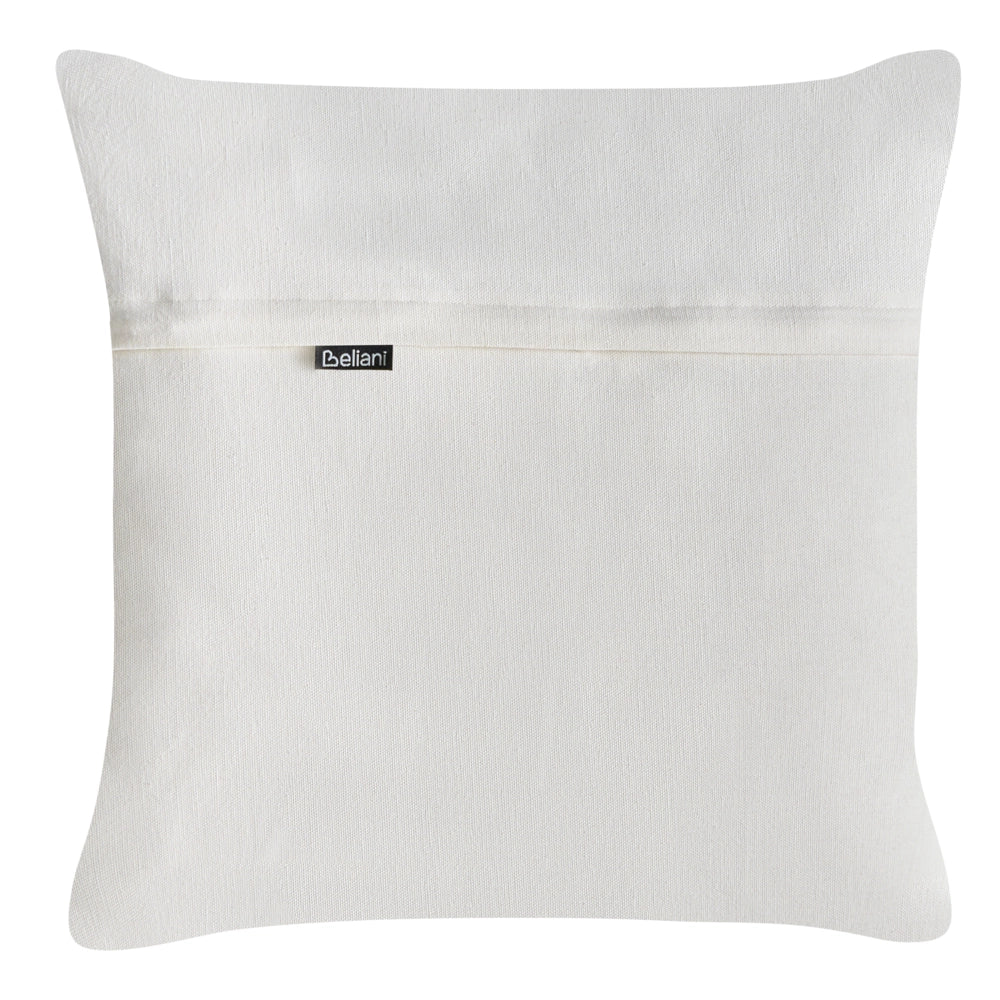 Set di 2 cuscini decorativi in tessuto di cotone bianco e verde 45/30 x 45/50 cm Cuscino decorativo