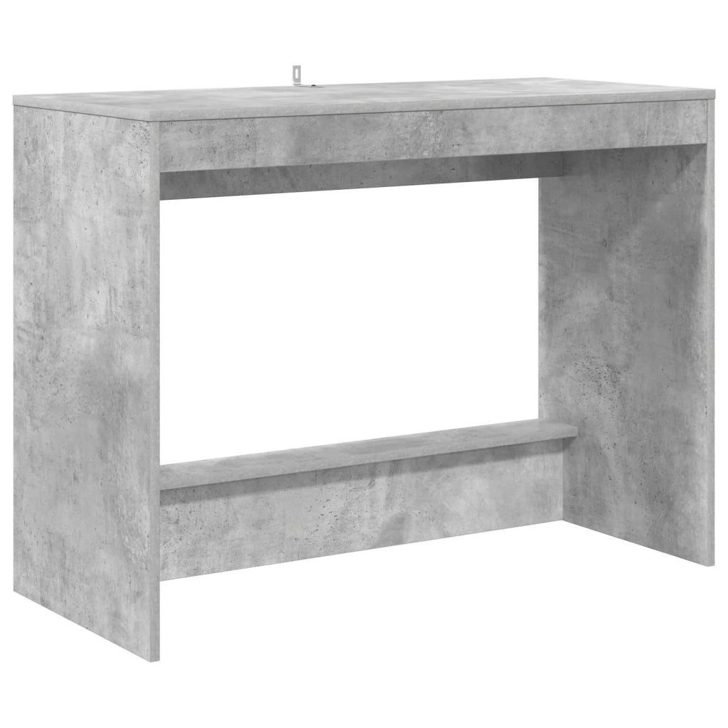 Scrivania Letto Grigio Cemento Legno ingegnerizzato 893734