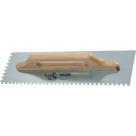 FRATTONE DENTATO DUE MANI M LEGNO AUSONIA 48x14 cm - dentatura 10x10 mm - AUSONIA