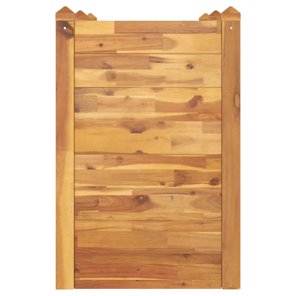 Fioriera Rialzata da Giardino 160x60x84cm Legno Massello Acacia 363449