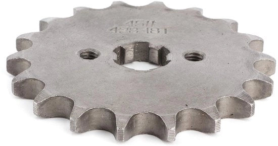 Veloce per Motocicletta - Veloce per Motocicletta 18 Denti - Veloce Anteriore - Adatto per PIT PRO/Thumpstar - Cinghia 428 - Lega di Acciaio Inox - Facile da Installare