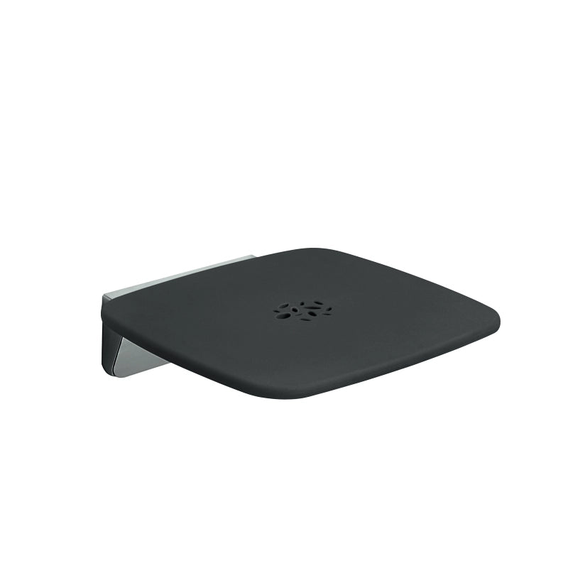 Sedile per doccia ribaltabile serie Prima Classe Gedy 6083 Antracite/Cromato