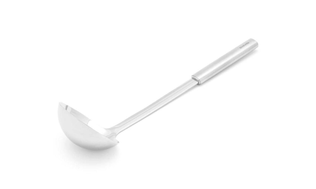 Brabantia 260148 Profile Set di Utensili da Cucina 4 Pezzi Acciaio Inox Lavabili in Lavastoviglie colore Acciaio Satinato