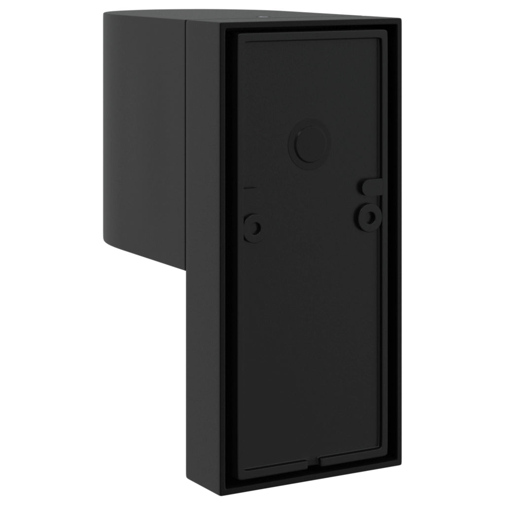 Illuminazione da Parete Esterna 2 pz Acciaio Inossidabile Nero IP44