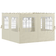 Pannelli Laterali per Gazebo ¨C zephmum ¨C Cremewei? 300x300 cm