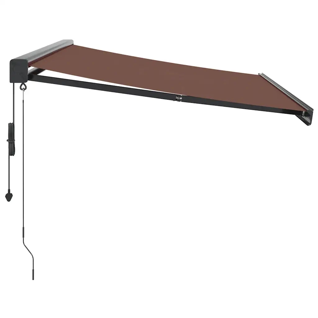 Tenda da Sole Retrattile Automatica Marrone 350x250 cm 3215734