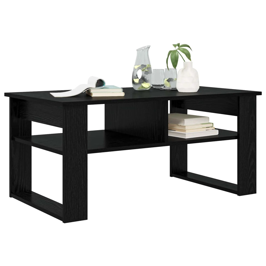 Tavolino da salotto Rovere Nero 96 x 54 x 44 cm 8000149