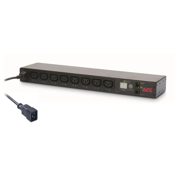 Apc ap7921b unità di distribuzione dell'energia (pdu) 8 presa(e) ac 0u/1u nero