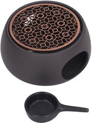 Accessorio per il tè - Caldaia ceramica - Riscaldatore di luce per il tè - Disegno elegante - Adatto per uso domestico - Codice prodotto: K... - Modello: C-pad - Design senza spigoli - Capacità: ...