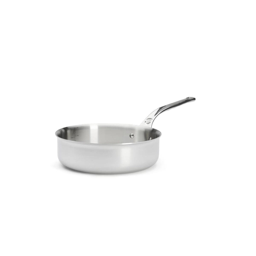 de Buyer 3730.24 padella 2,4 L Rotondo Acciaio inossidabile