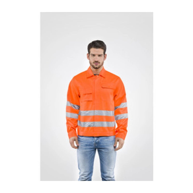 GIUBOTTO ALTA VISIBILIT ARANCIO TG.  L- 1,0 pz