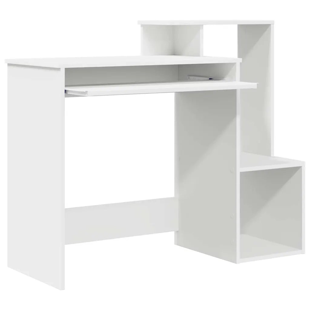 Scrivania Bianco 106 x 41 x 88.5 cm Legno multistrato 869466