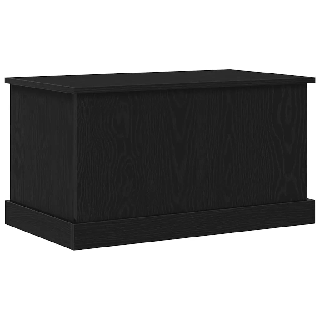 Scatola di Stoccaggio Rovere nero 70 x 40 x 38 cm 862826