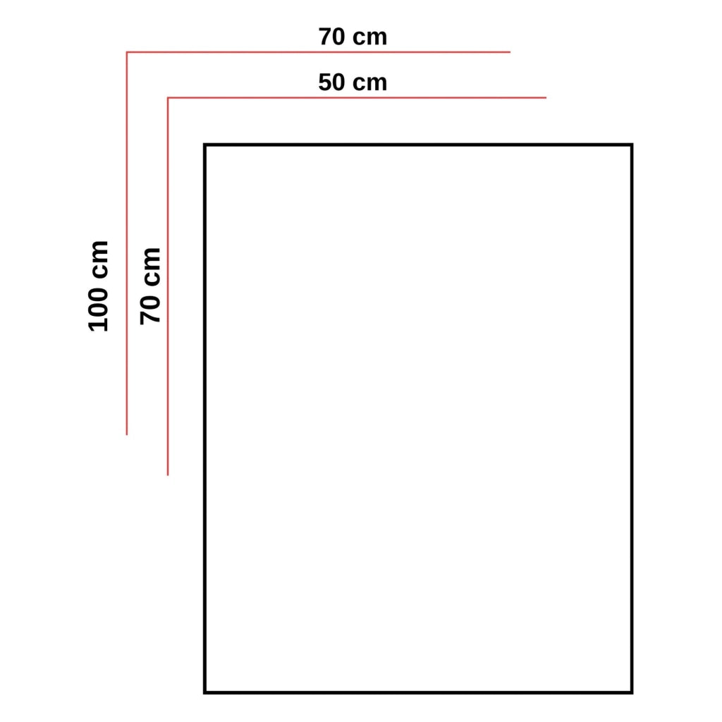 Nega, Quadro Materiale Struttura in Tessuto, 70x100h cm Multicolore