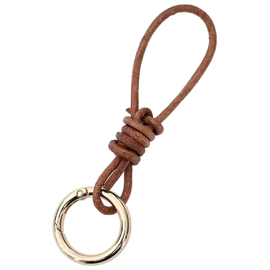 Cordino in Pelle Marrone Chiaro Ø2,5 mm x 10 m Pelle