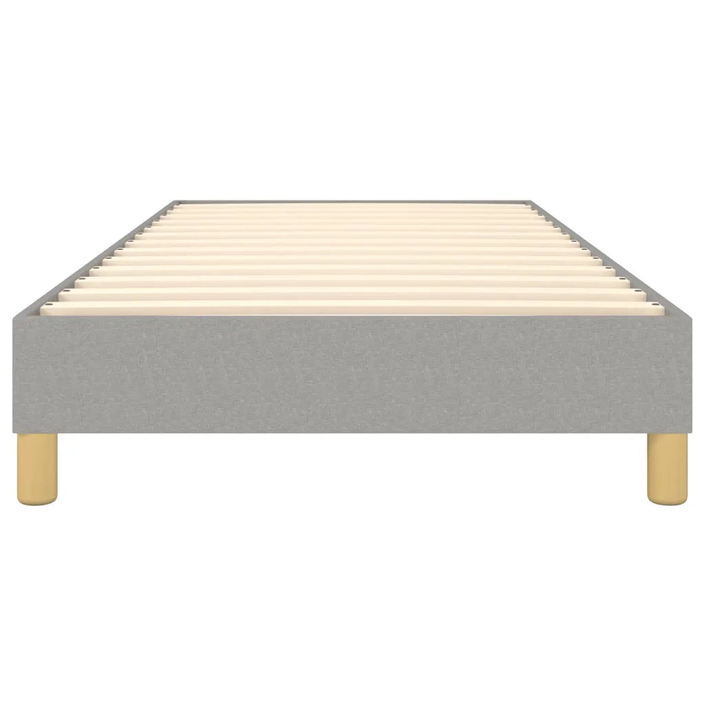 Giroletto a Molle Grigio Chiaro 90x190 cm in Tessuto cod mxl 58896